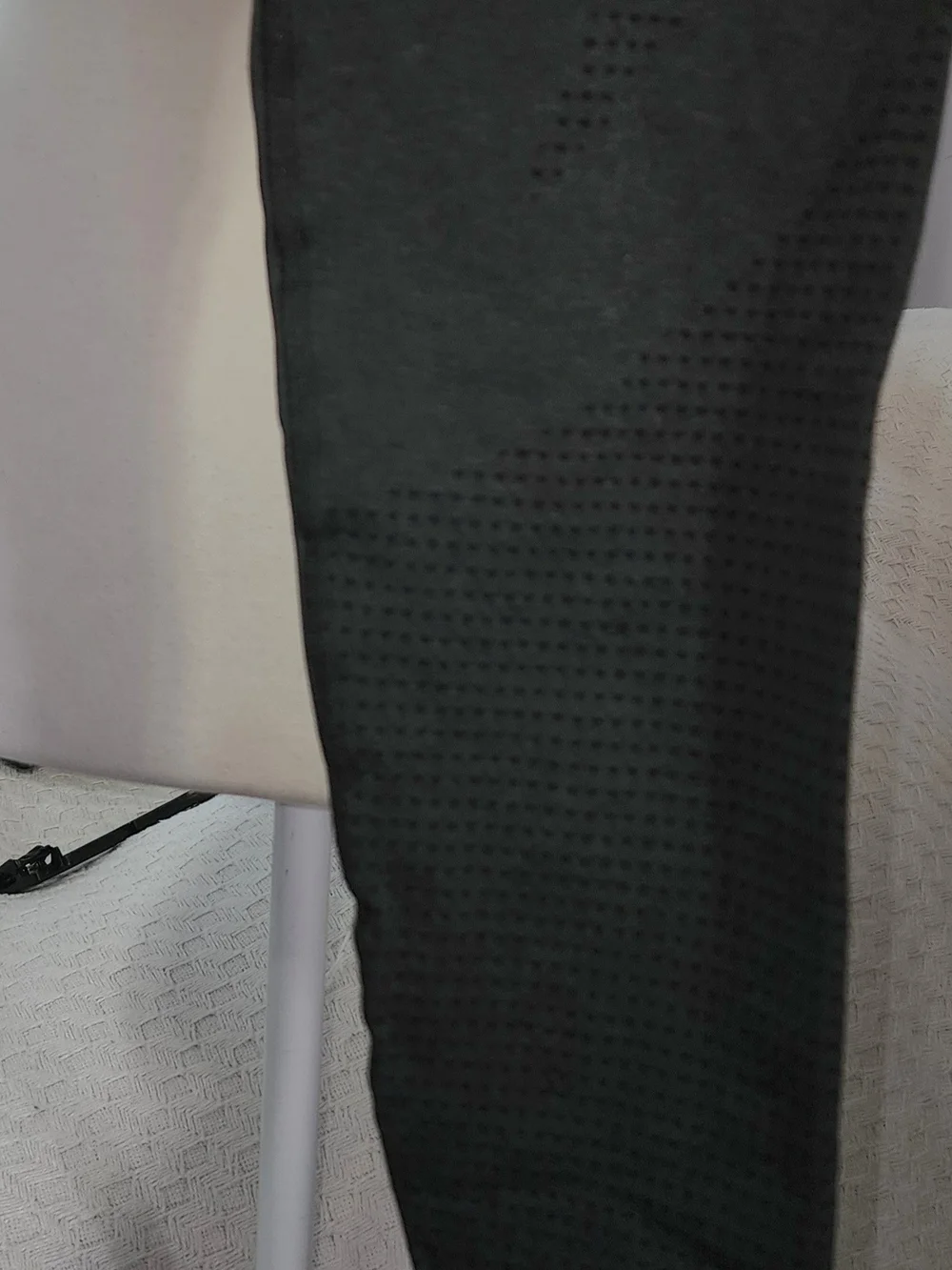 Gym Black Athletic Leggings with Tag Detail NIKE Sports Bra XSM
